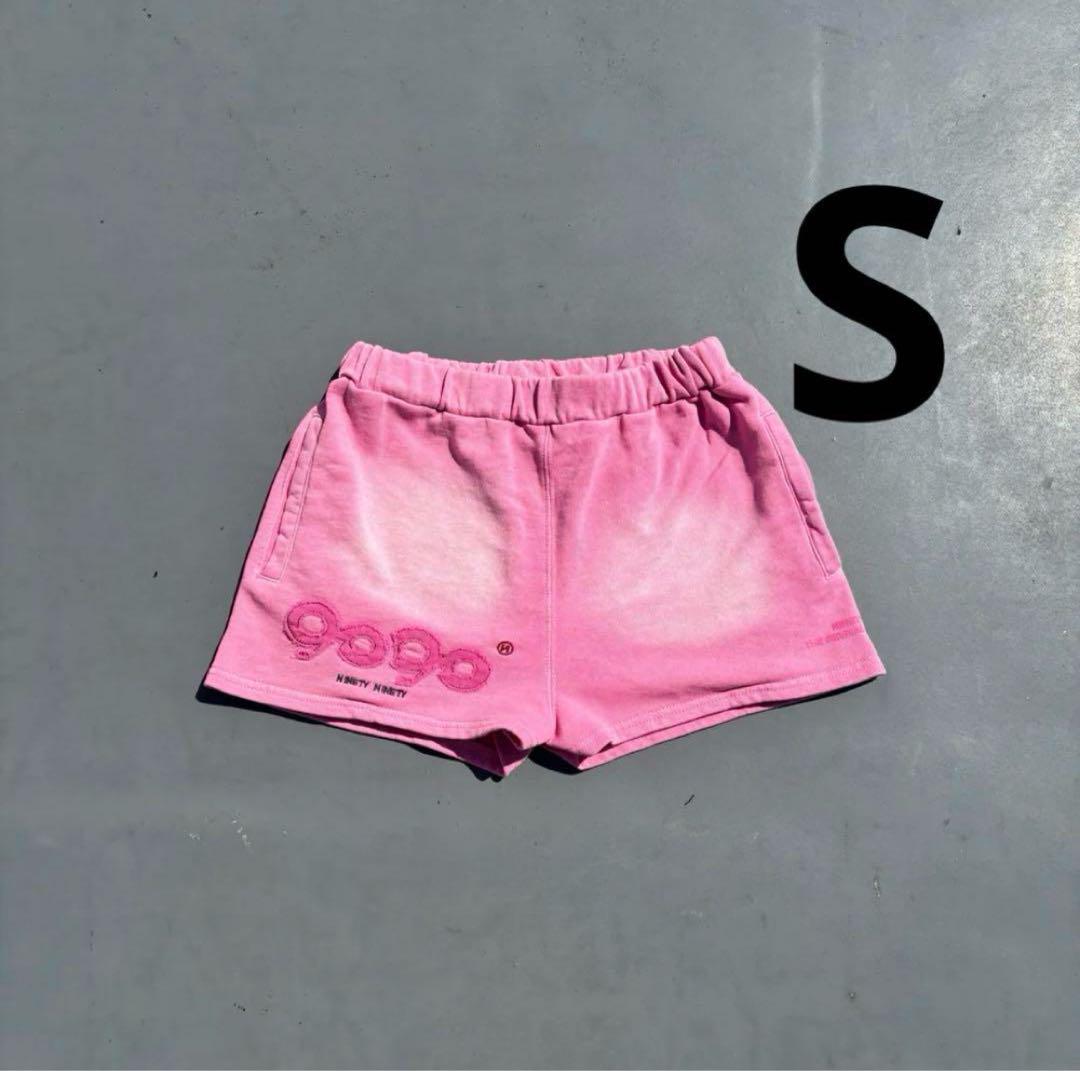 9090 OG Logo Vintage Shorts pink