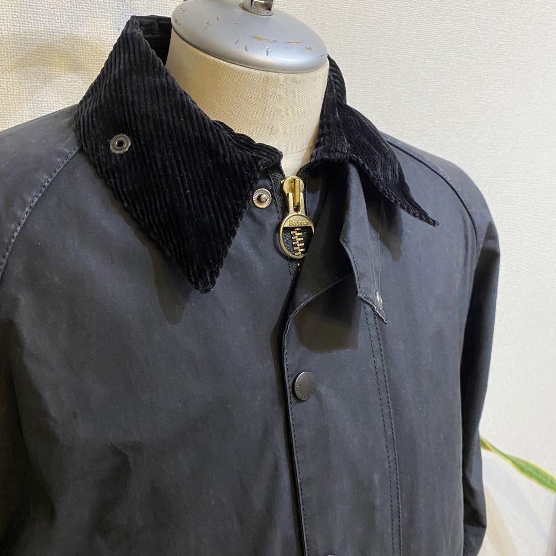 barbour Beaufort 38 オイルドジャケット　ブラック