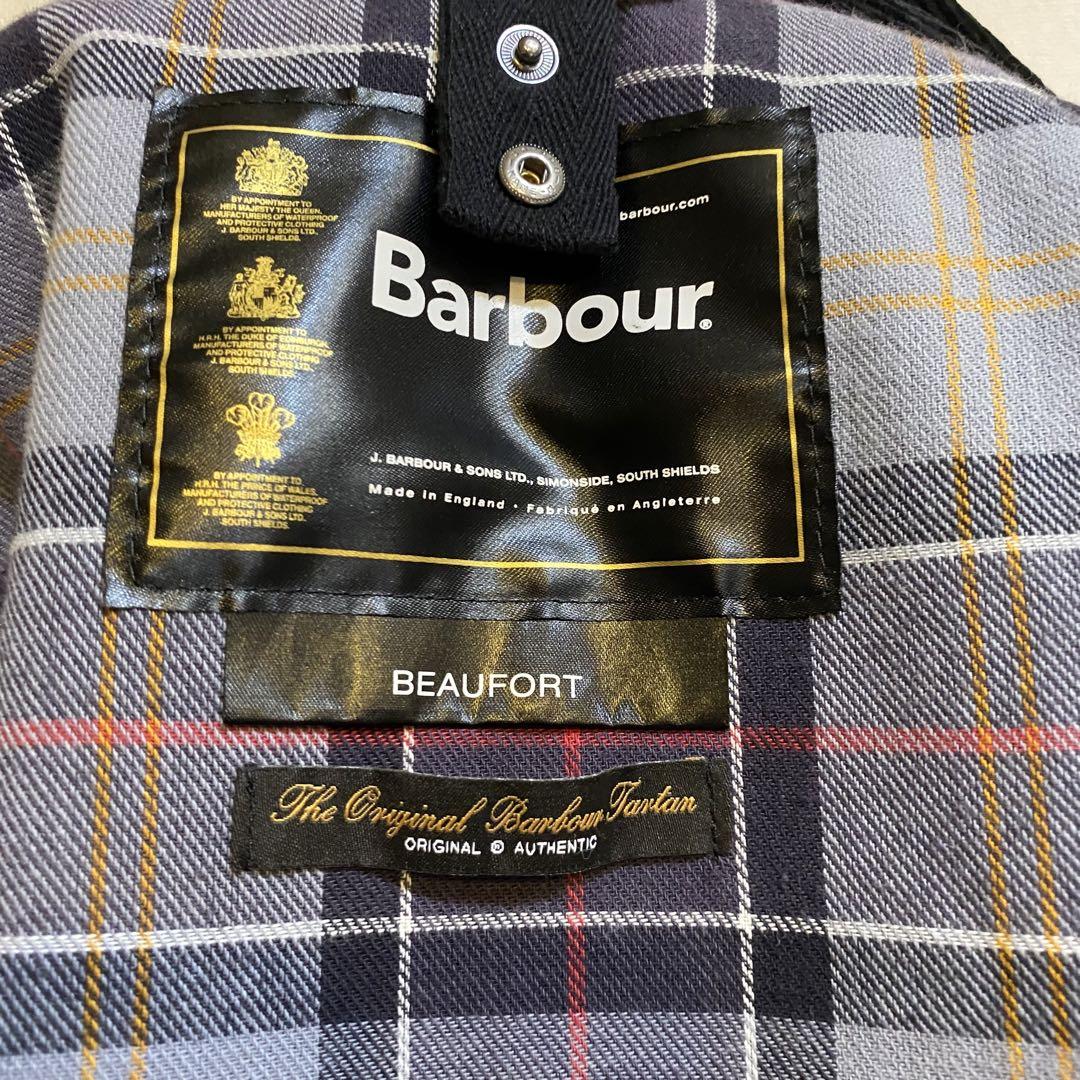 barbour Beaufort 38 オイルドジャケット　ブラック