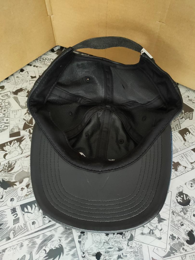 帽子 Supreme Leather Classic Logo 6 Panel Cap