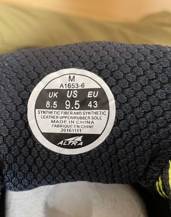 アルトラ 新品未使用 9.5インチ 27.5センチ tJz9Y-m90603376167 ローンピーク 3.0 定番大人気