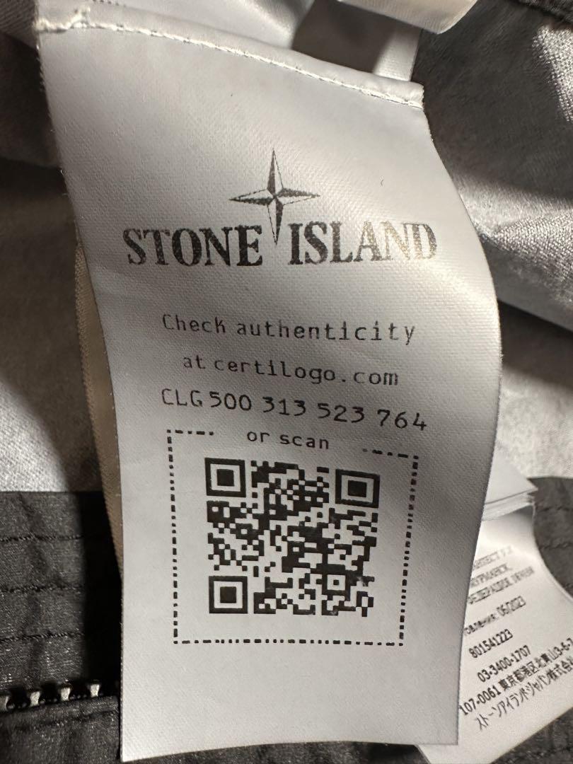 Stone Island / 黒 / MEMBRANA 3L TC MA-1
