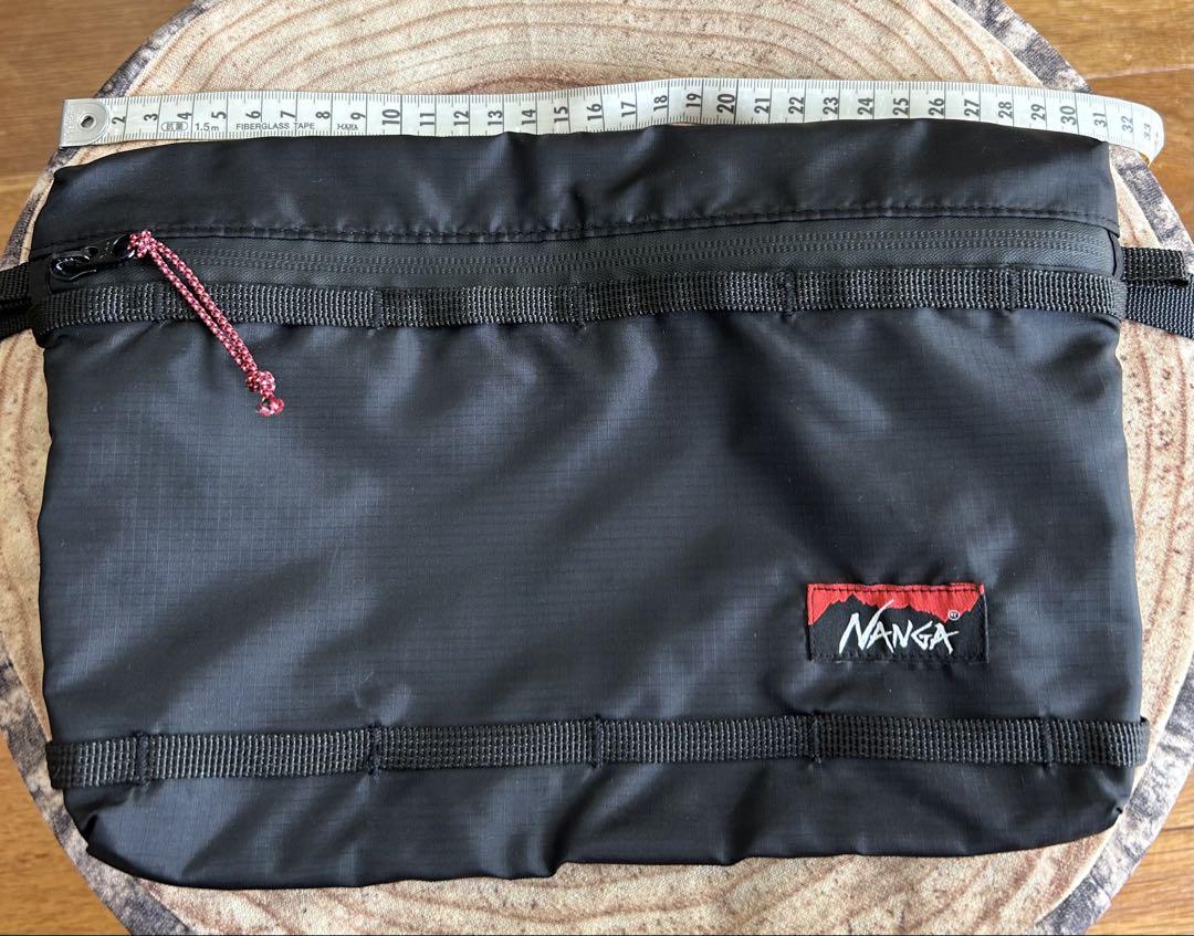 NANGA サコッシュ バッグ ナンガ ブラック 黒