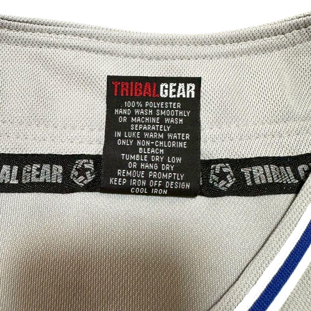 絶版 TRIBAL GEAR ベースボールシャツ HIPHOP グレー XL - メルカリ