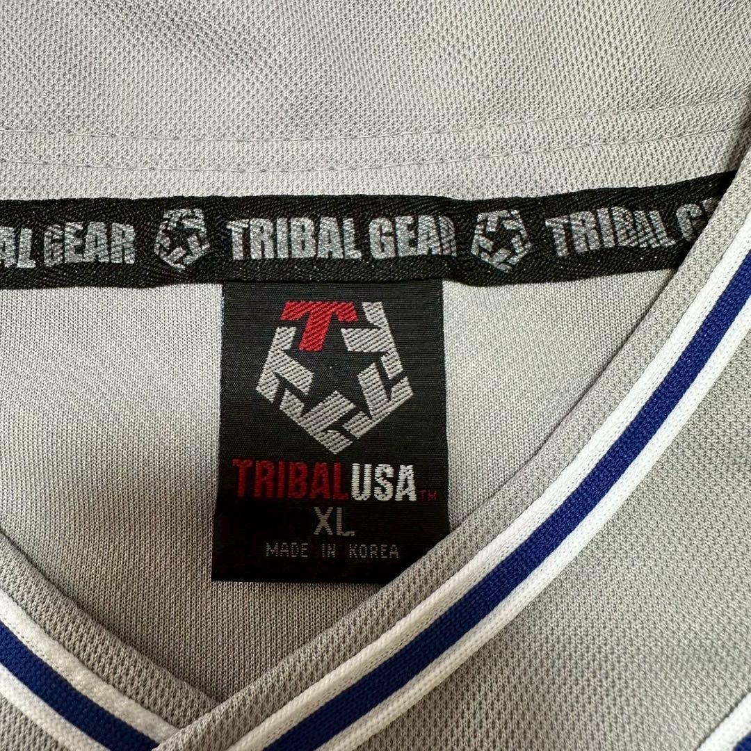 bboy 絶版 TRIBAL GEAR ベースボールシャツ HIPHOP 絶版 TRIBAL GEAR ベースボールシャツ HIPHOP グレー XL - メルカリ