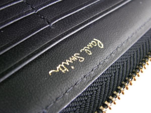 訳有★ ポールスミス 長財布 ラウンドジップ　ピンク　チェリー ★237