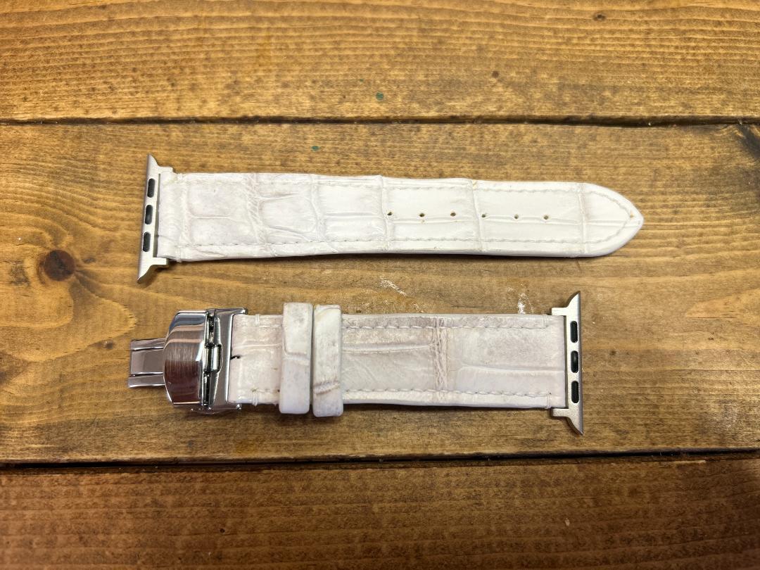 アップルウォッチ　バンド/ベルト　クロコダイル　ヒマラヤ　HIM001012 12,000円
