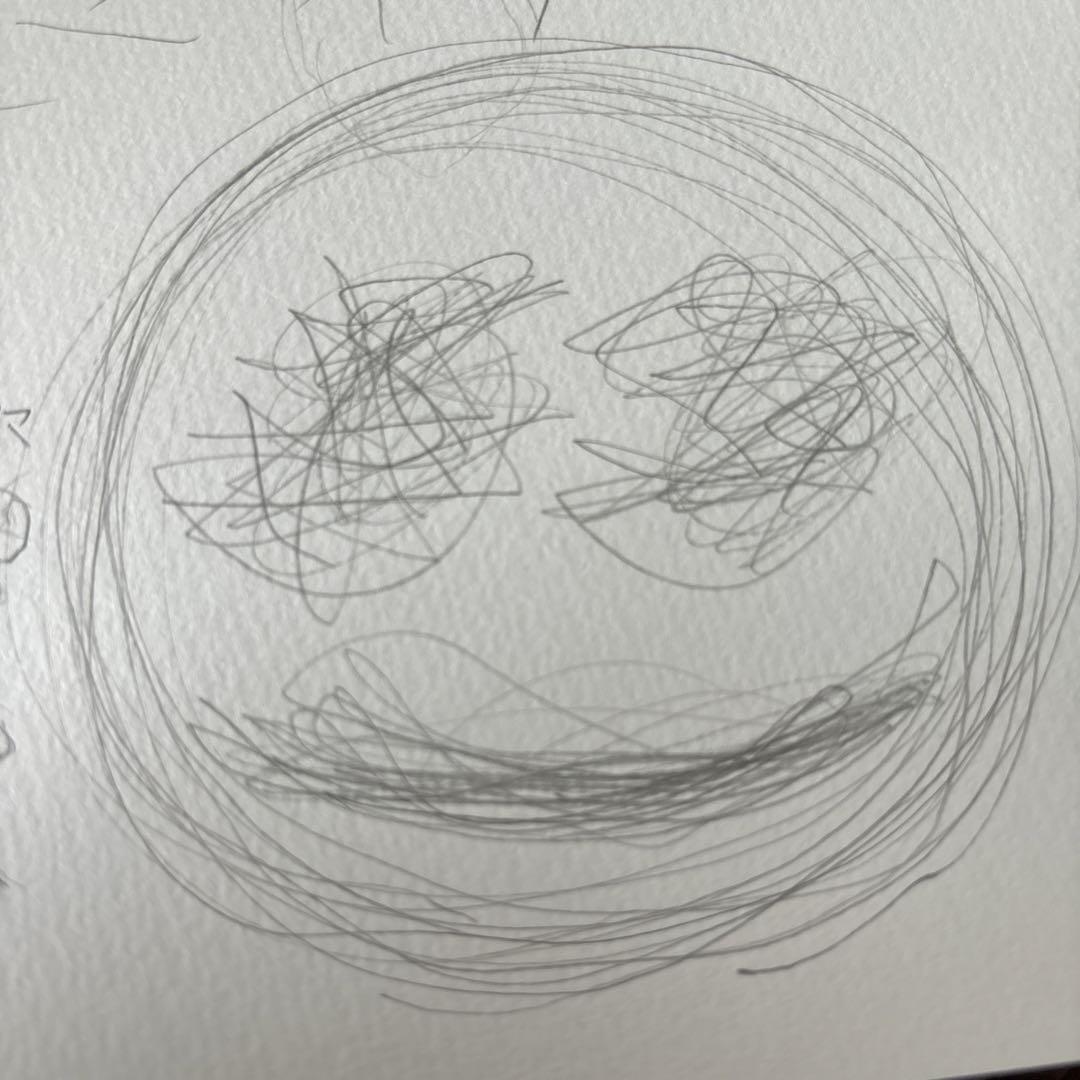 クマと笑顔 絵画 処女作 画像2
