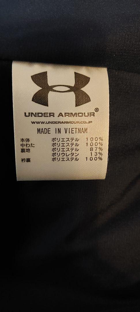 Under Armour フード付きベンチコート ダークブルー　サイズ　L