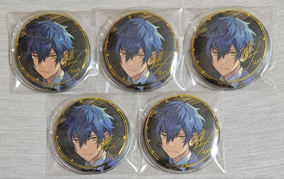 新品☆あんスタ【漣ジュン】5周年☆キャラバッジコレクション