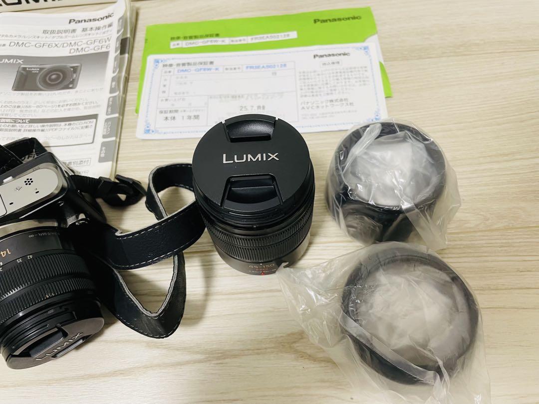 パナソニックPanasonic LUMIXG DMC-GF6W【バッテリー以外】