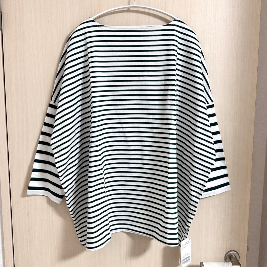 ボーダー ボートネックプルオーバー（Tシャツ／カットソー
