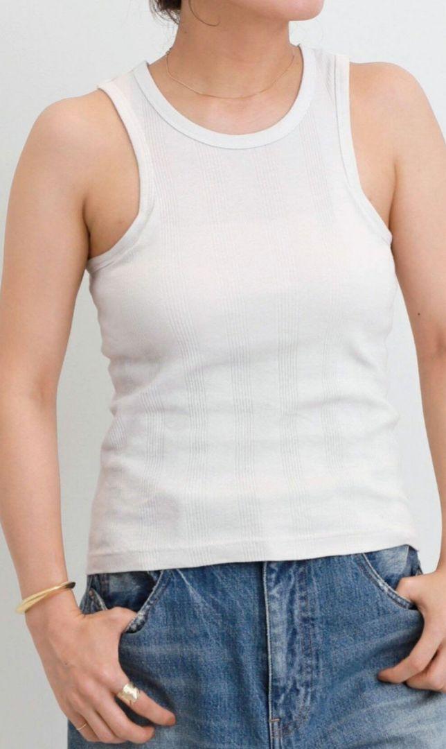 アパルトモン　グッド グリーフ Ramdom Rib Tank Top アパルトモン グッド グリーフ Ramdom Rib Tank Top - メルカリ