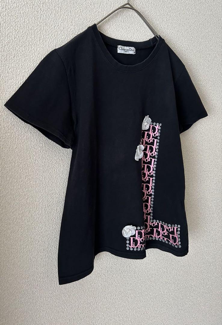 OLD Christian Dior ディオール トロッターTシャツ パール