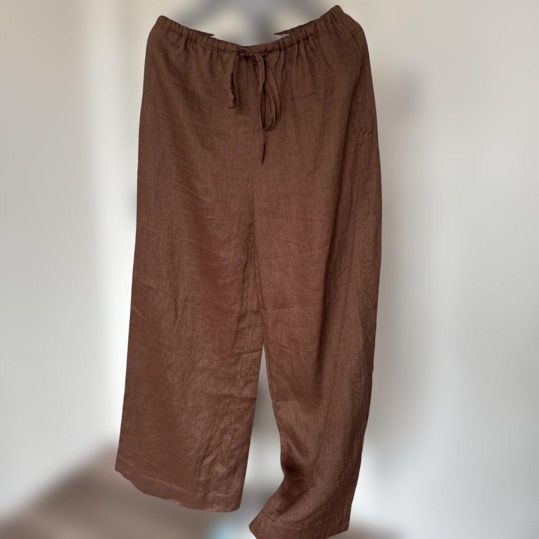 HAUNT 今季完売品　LINEN WIDE PANTS