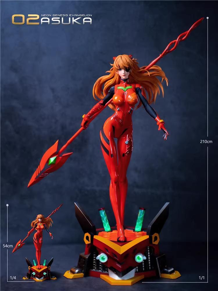 新世紀エヴァンゲリオン　アスカ　ガレージキット　フィギュア