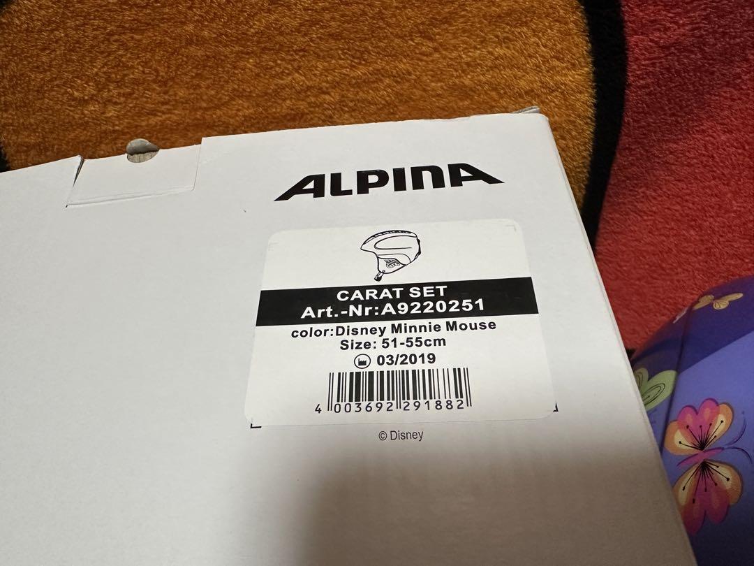 ALPINA スキー用ヘルメット ミニー