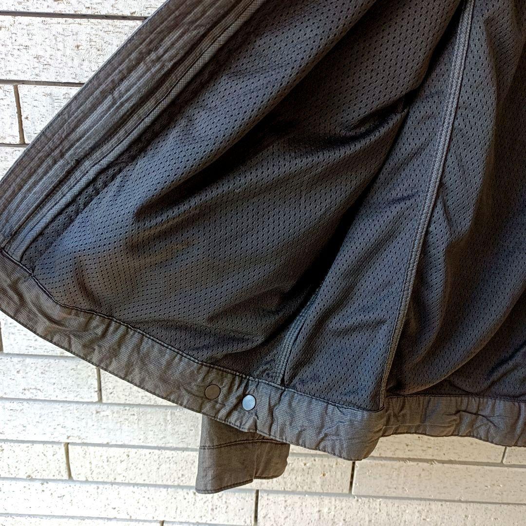 ♠【リプレイ】✨美品　ライダースジャケット　イケてる　付属牛革　ブラック/黒　M