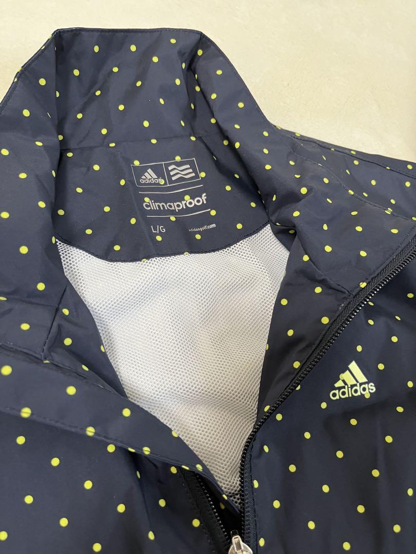 【adidas】アディダス　ゴルフ レディース レインウェア 袖　2ウェイ