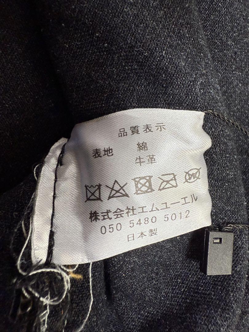 M.U.L.ダークデニム シャツワンピース新品未使用 - メルカリ