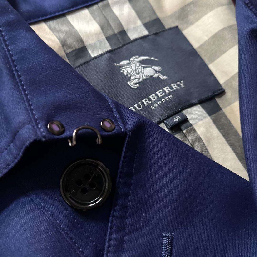 Burberry ネイビー トレンチコート