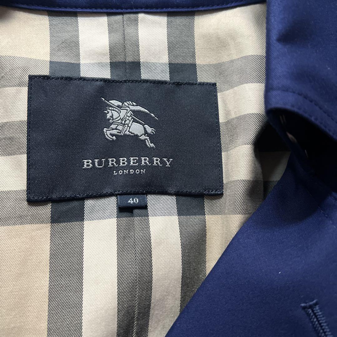 Burberry ネイビー トレンチコート
