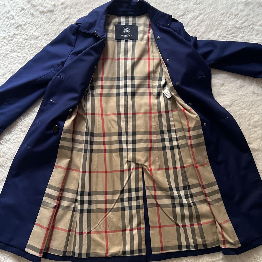 Burberry ネイビー トレンチコート