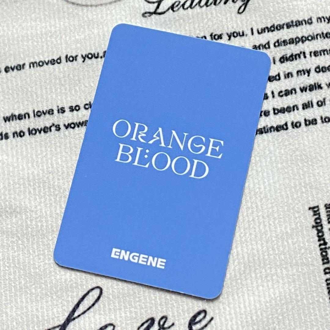 ENHYPEN ORANGE BLOOD サノク  公開放送 トレカ ソヌ ENHYPEN ORANGE BLOOD サノク 公開放送 ソヌ トレカ - メルカリ