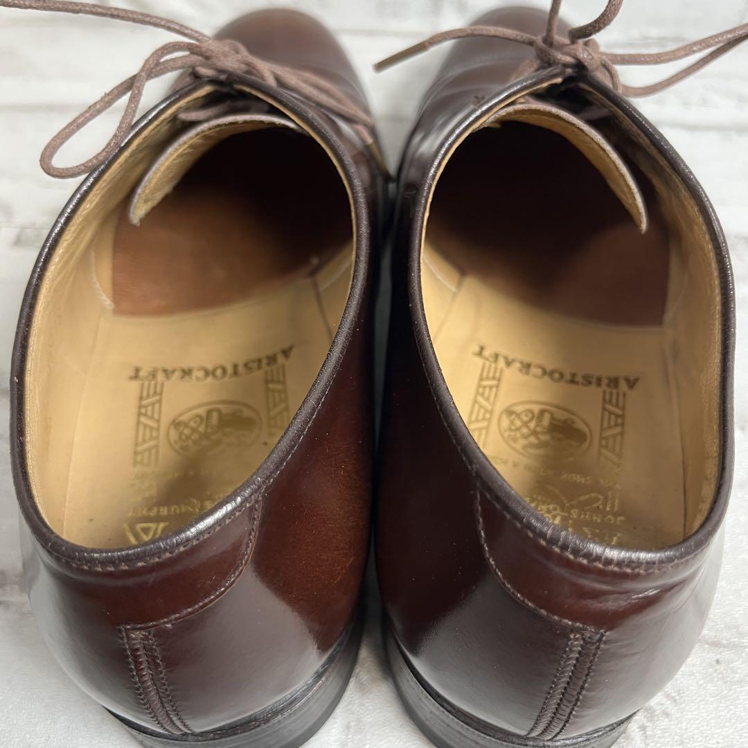 【美品・希少品】　Johnston&Murphy アリストクラフト　ストレート