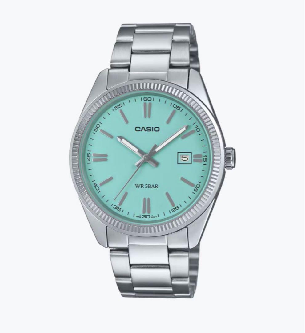 【新品未開封】CASIO MTP-1302D-2A2JF ティファニーブルー時計