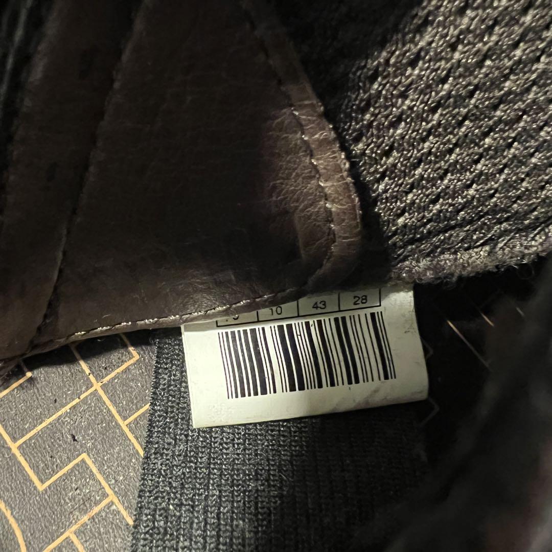 Archive PUMA velcro leather shoes brown