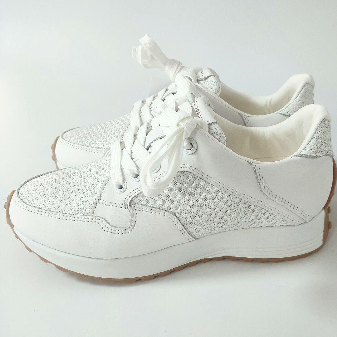 a 未使用　ゴルフシューズ　23.5㎝ ホワイト　DUCA DEL COSMA