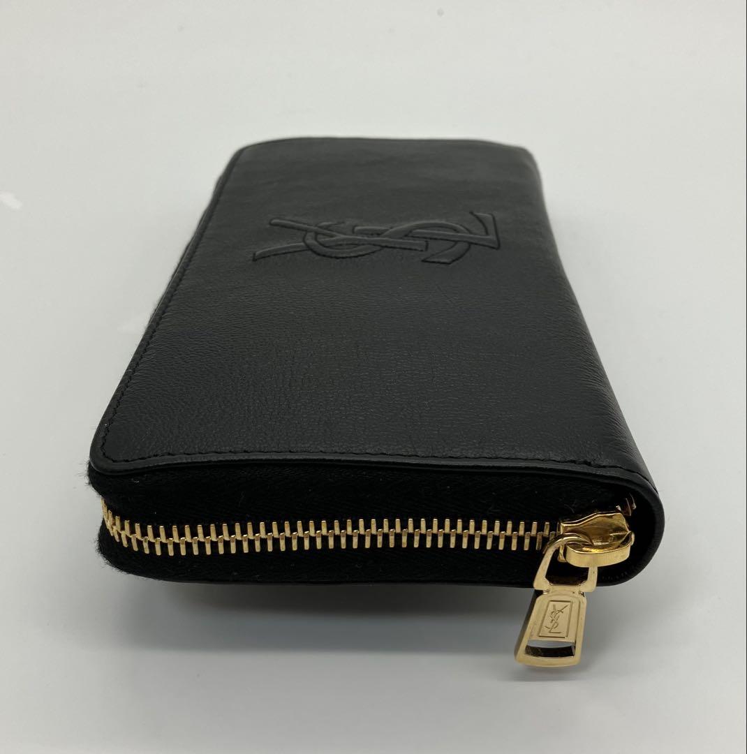 ⭐️ 極美品 イヴ サンローラン YSL ラウンドファスナー 長財布
