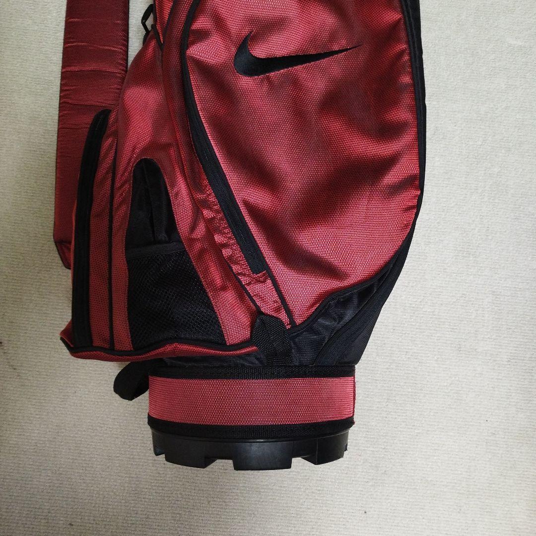 Nike ゴルフキャディバッグ 赤黒 ※状態 考慮 - メルカリ