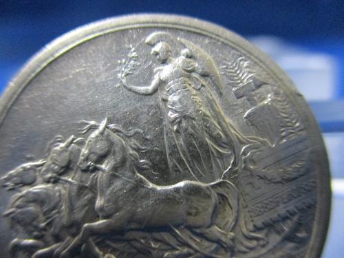 1915年 イタリア 2リラ銀貨 NGC AU55