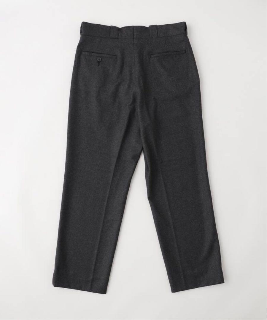 COMOLI 24AW ウールフラノパンツ A03-03022