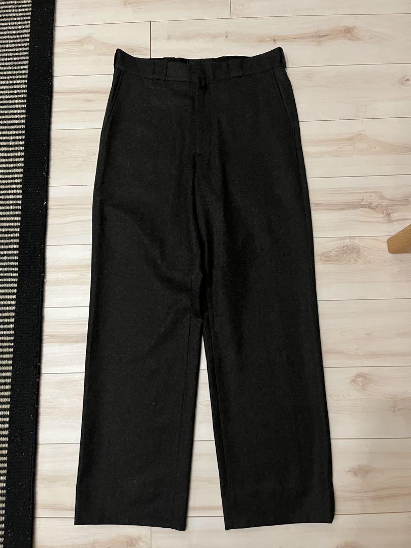 COMOLI 24AW ウールフラノパンツ A03-03022