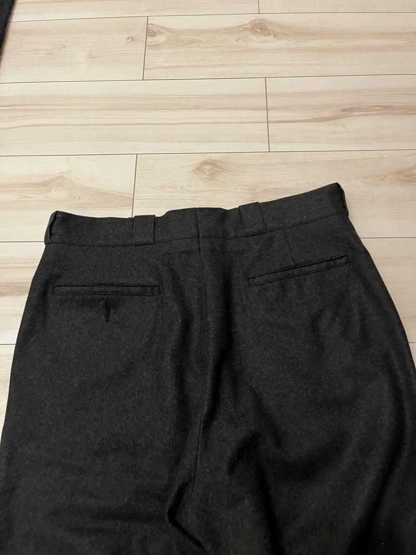 COMOLI 24AW ウールフラノパンツ A03-03022