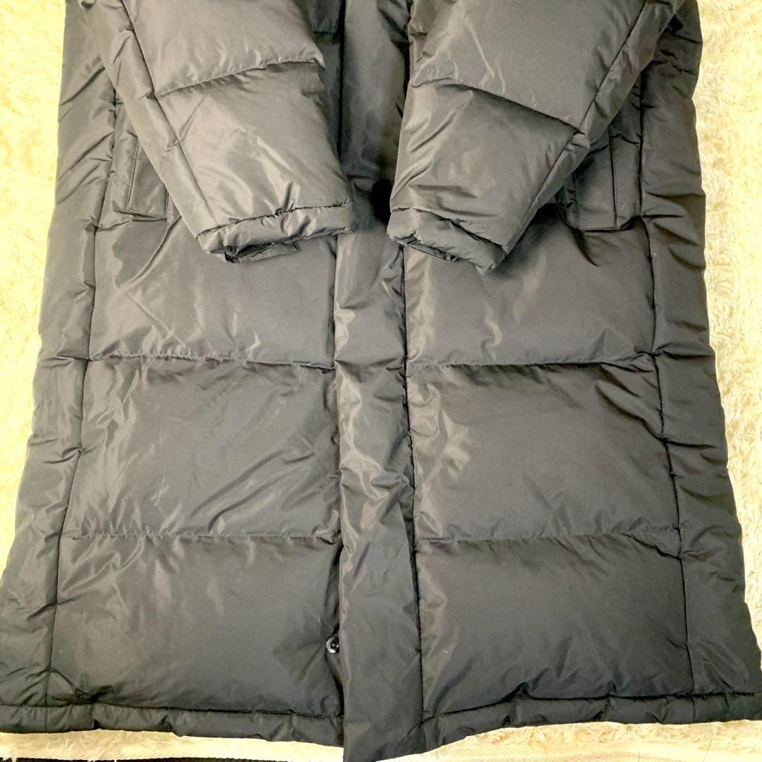 【新品未使用】ザノースフェイス ロングダウン ベンチコート ヌプシ 黒 XXL