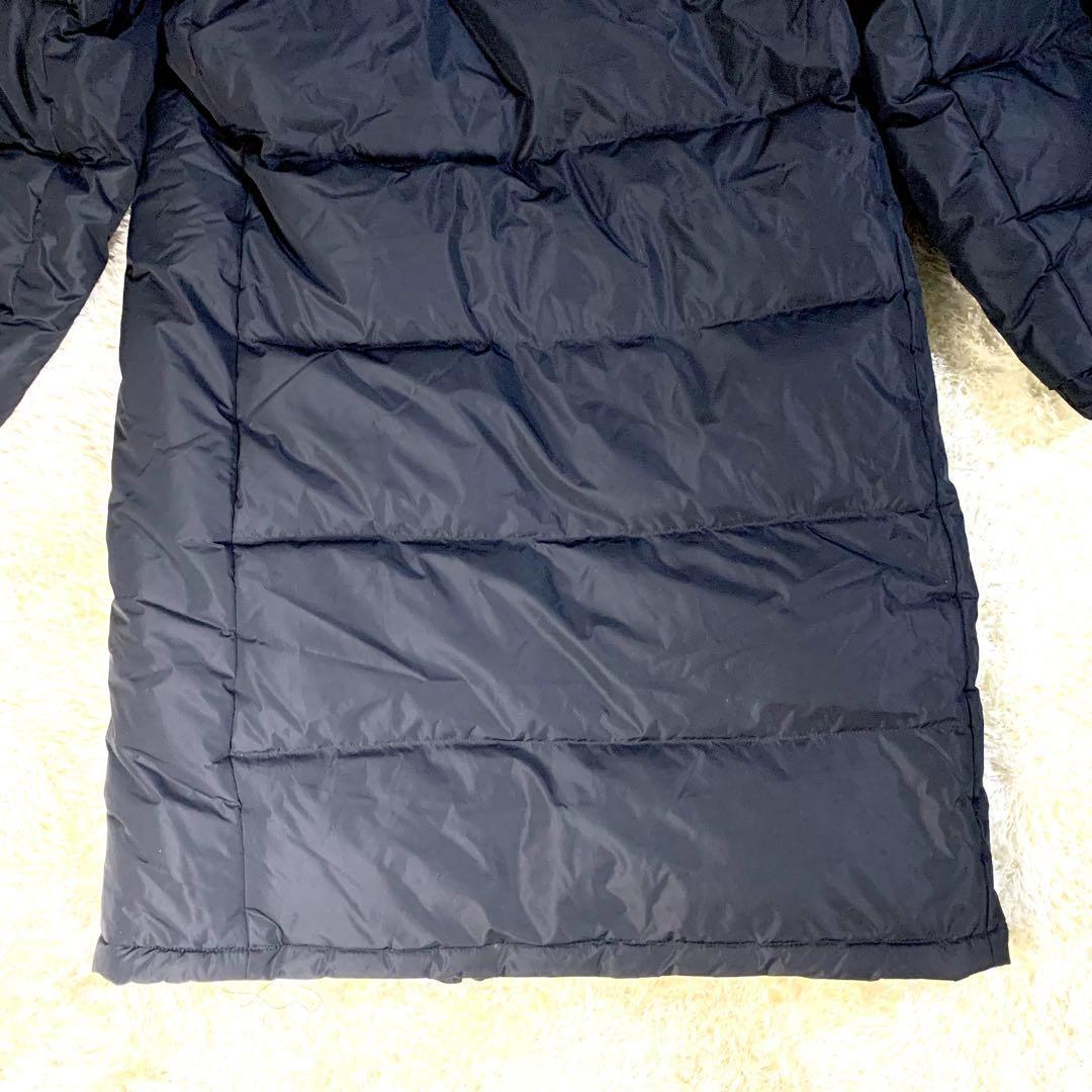【新品未使用】ザノースフェイス ロングダウン ベンチコート ヌプシ 黒 XXL