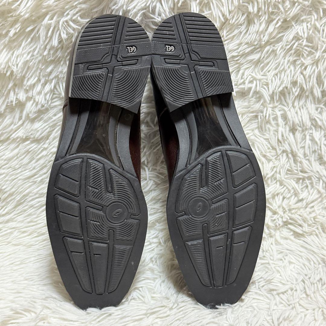 未使用✨アシックスランウォーク　ビジネスシューズ　ストレートチップ　ゴアテックス
