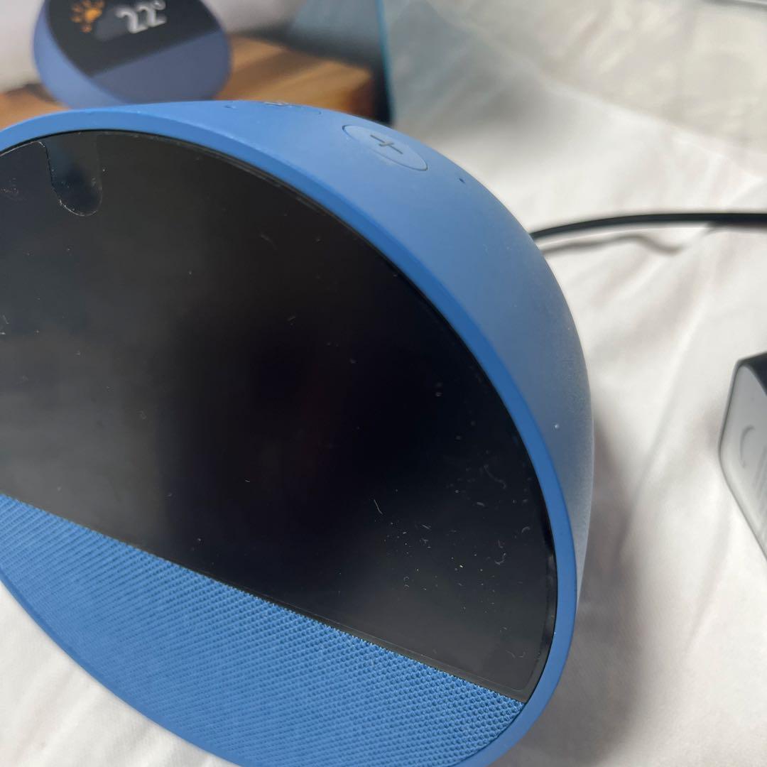 限定セール -SALE Echo Spot メルカリ - 保護フィルム付き オーシャンブルー 2024 スピーカー・ウーファー