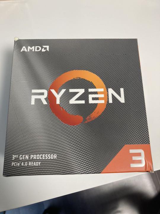 Ryzen 3 3100 BOX クーラー未使用 領収書保証書付