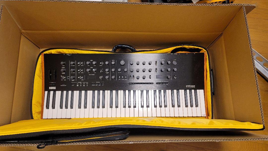 美品 korg prologue-16 アナログシンセサイザー 純正SC KORG prologue-16 / POLYPHONIC ANALOGUE SYNTHESIZER
