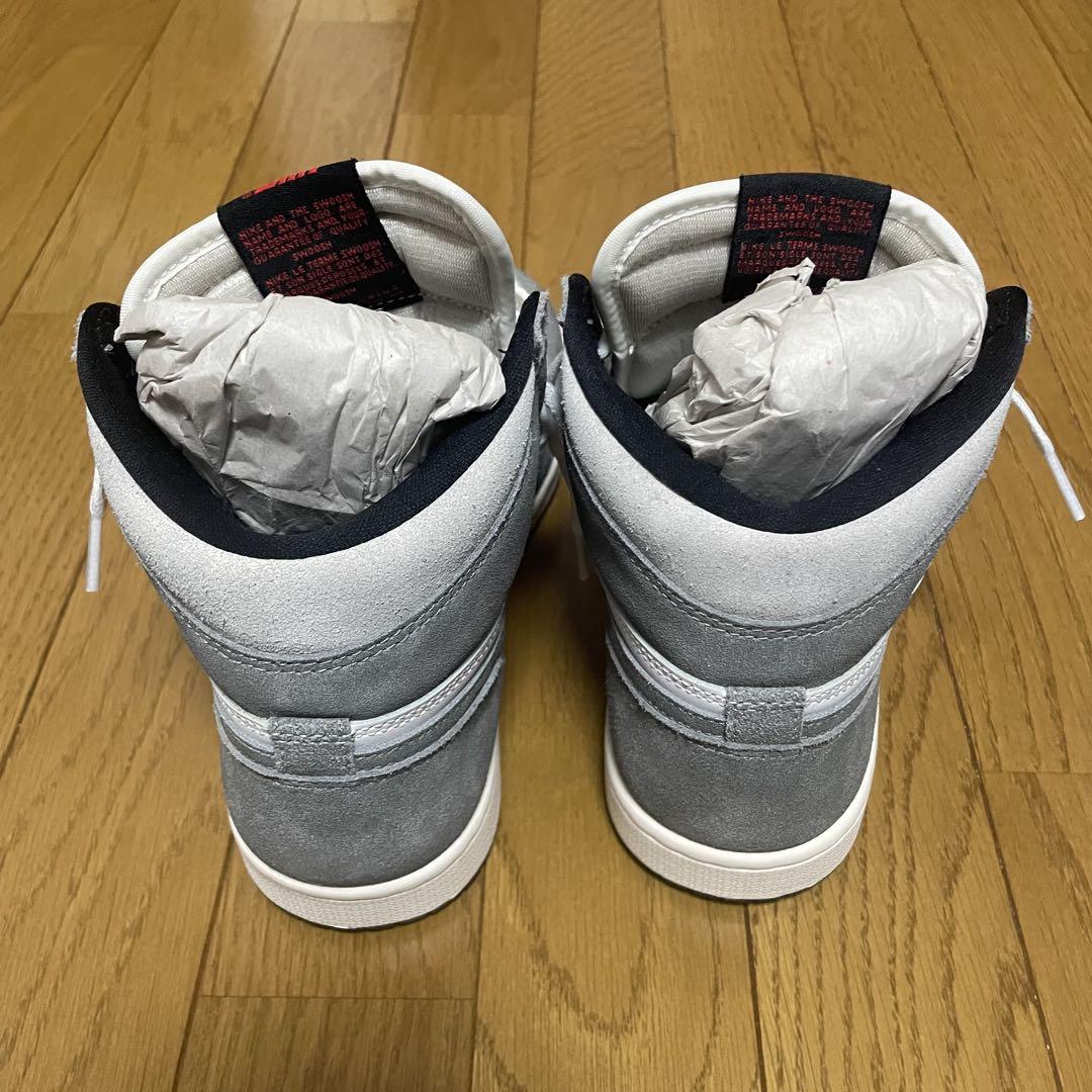 ナイキ エアジョーダン1 レトロ ハイ OG スモークグレー 24.0cm