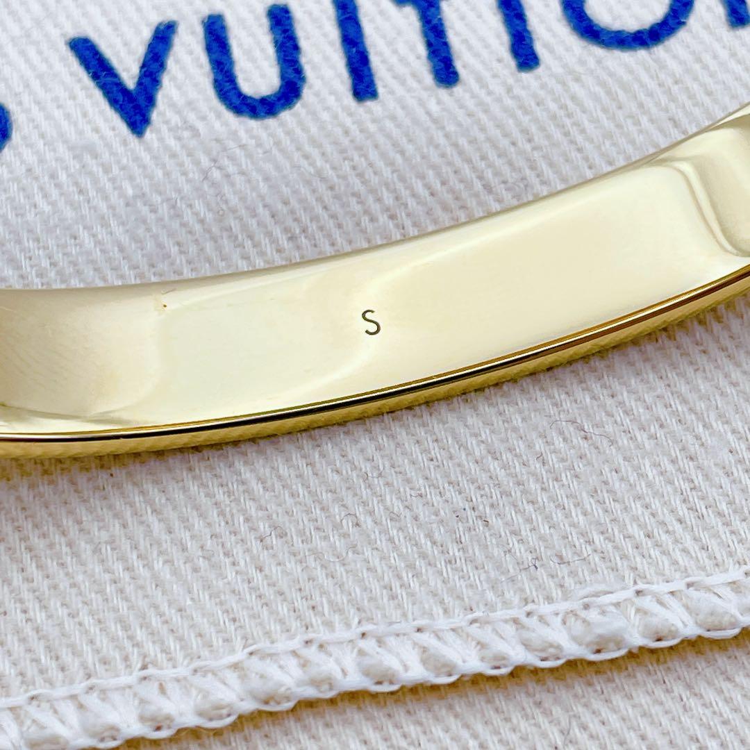 LOUIS VUITTON バングル　リジッド　ナノグラム　Sサイズ
