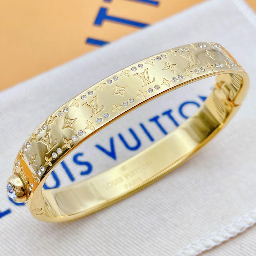 LOUIS VUITTON バングル　リジッド　ナノグラム　Sサイズ