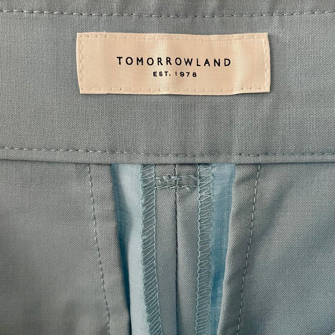◆TOMORROWLAND◆トゥモローランド フロントタックパンツ