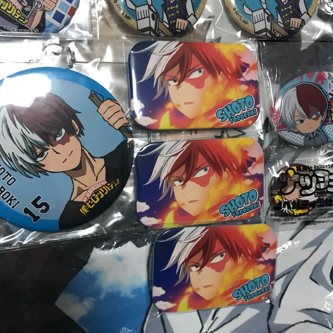 僕のヒーローアカデミア 轟焦凍 缶バッジセット ヒロアカ 缶バッジセット 轟焦凍