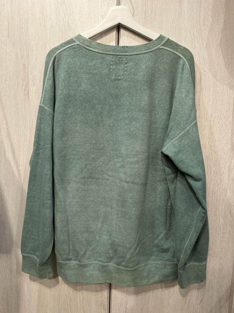 トップス Visvim jumbo sweat Lt.Green size 2